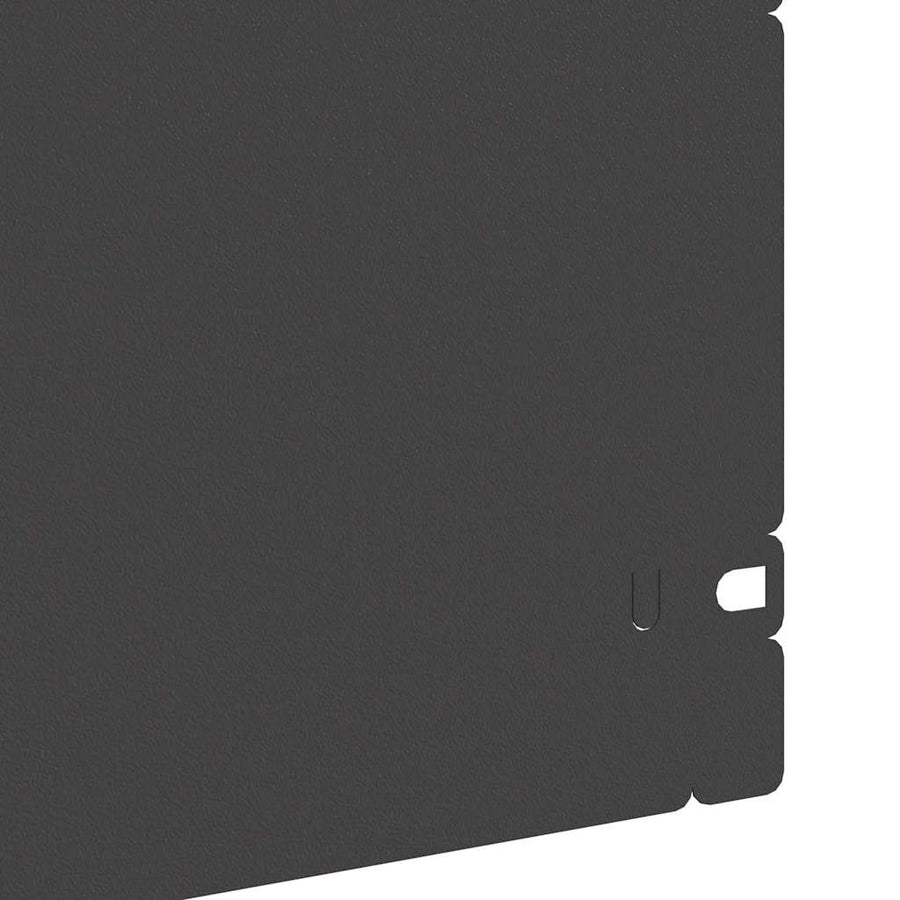 Gazonranden 20 pcs Zwart 103 x 0,05 x 22 cm Staal