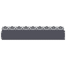 Gazonranden 20 pcs Antraciet 103 x 0,05 x 22 cm Staal