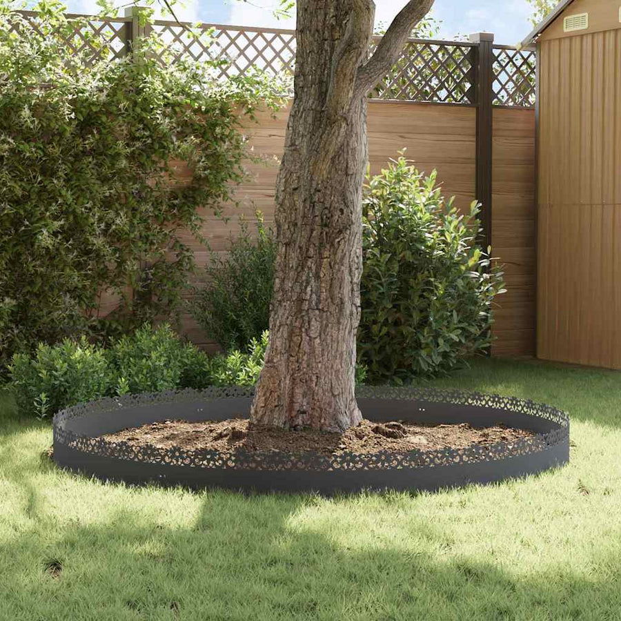 Gazonranden 30 pcs Antraciet 103 x 0,05 x 22 cm Staal