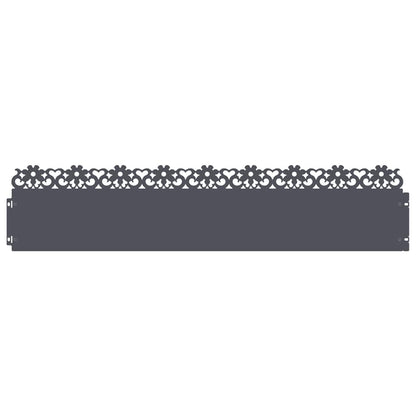 Gazonranden 30 pcs Antraciet 103 x 0,05 x 22 cm Staal
