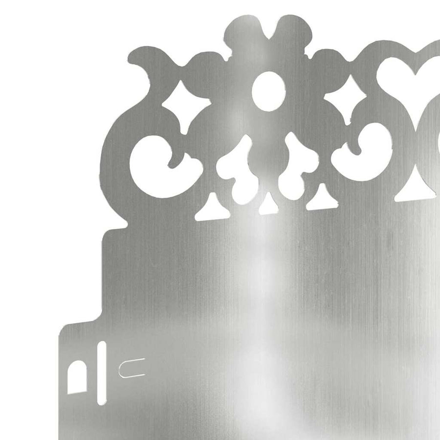 Gazonranden 20 pcs Zilver 103 x 0,05 x 22 cm