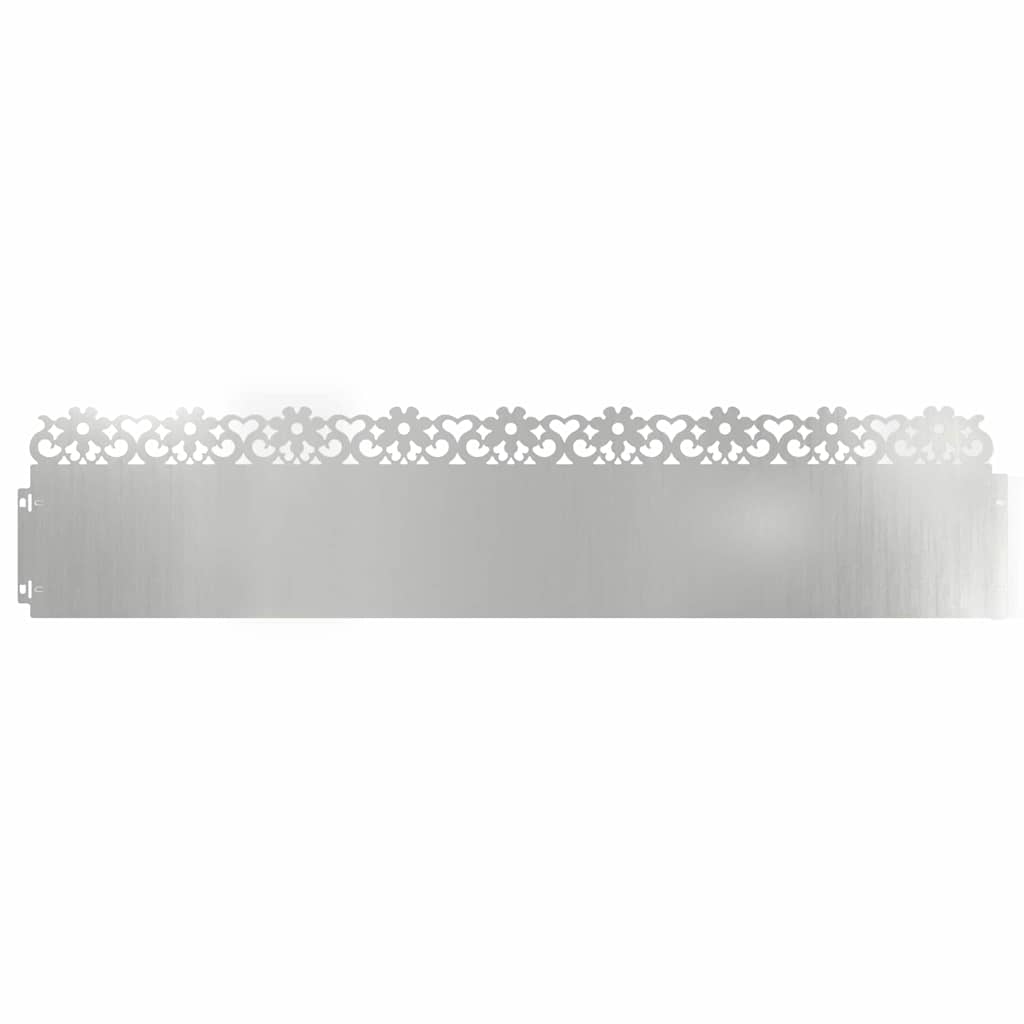 Gazonranden 30 pcs Zilver 103 x 0,05 x 22 cm