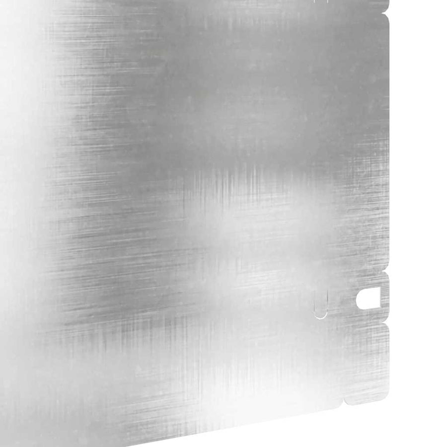 Gazonranden 30 pcs Zilver 103 x 0,05 x 22 cm Roestvrij staal