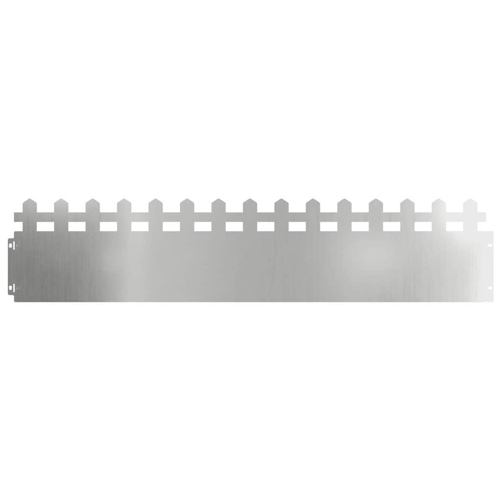 Gazonranden 20 pcs Zilver 103 x 0,05 x 22 cm