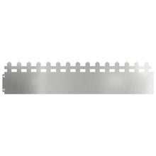 Gazonranden 20 pcs Zilver 103 x 0,05 x 22 cm