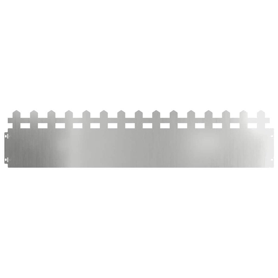 Gazonranden 20 pcs Zilver 103 x 0,05 x 22 cm