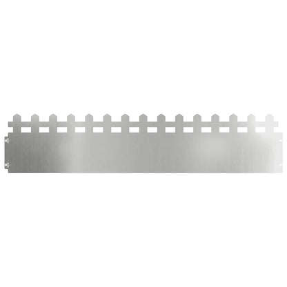 Gazonranden 30 pcs Zilver 103 x 0,05 x 22 cm