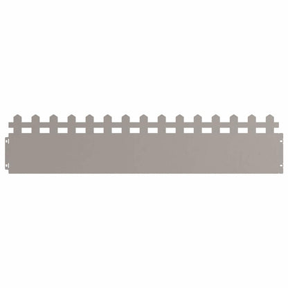 Gazonranden 20 pcs Roestig 103 x 0,05 x 22 cm Cortenstaal