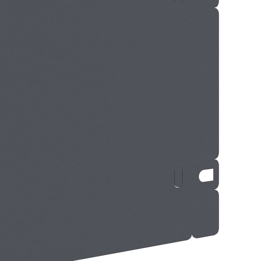 Gazonranden 30 pcs Antraciet 103 x 0,05 x 22 cm Staal