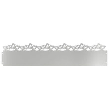 Gazonranden 10 pcs Zilver 103 x 0,05 x 22 cm