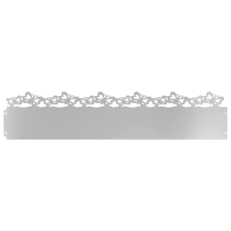 Gazonranden 30 pcs Zilver 103 x 0,05 x 22 cm