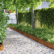 Grasranden 20 stuks 103x22 cm cortenstaal roestig