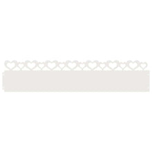 Gazonranden 10 pcs Wit 103 x 0,05 x 22 cm Staal