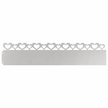 Gazonranden 10 pcs Zilver 103 x 0,05 x 22 cm Roestvrij staal