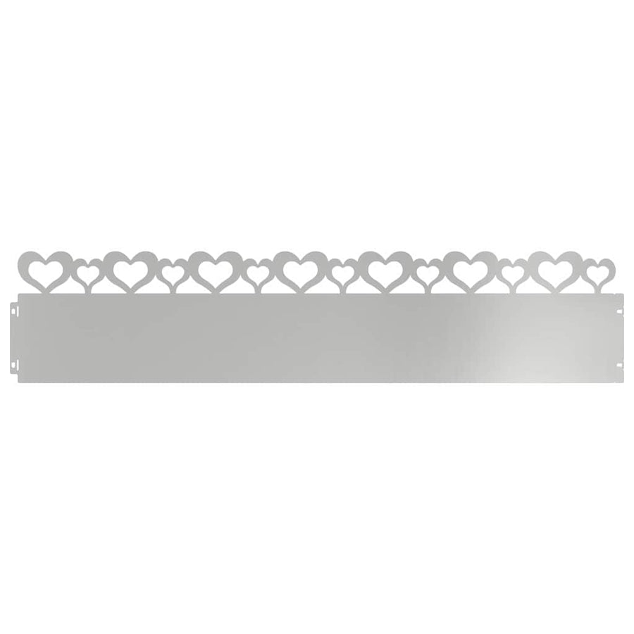 Gazonranden 20 pcs Zilver 103 x 0,05 x 22 cm