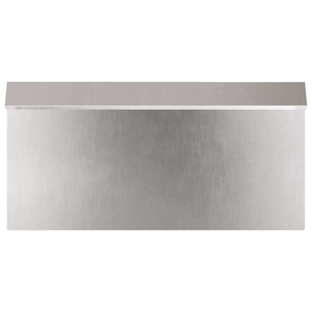 Slakkenhekje 4 pcs Zilver 50 x 3,5 x 25 cm Roestvrij staal