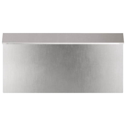 Slakkenhekje 4 pcs Zilver 50 x 3,5 x 25 cm Roestvrij staal