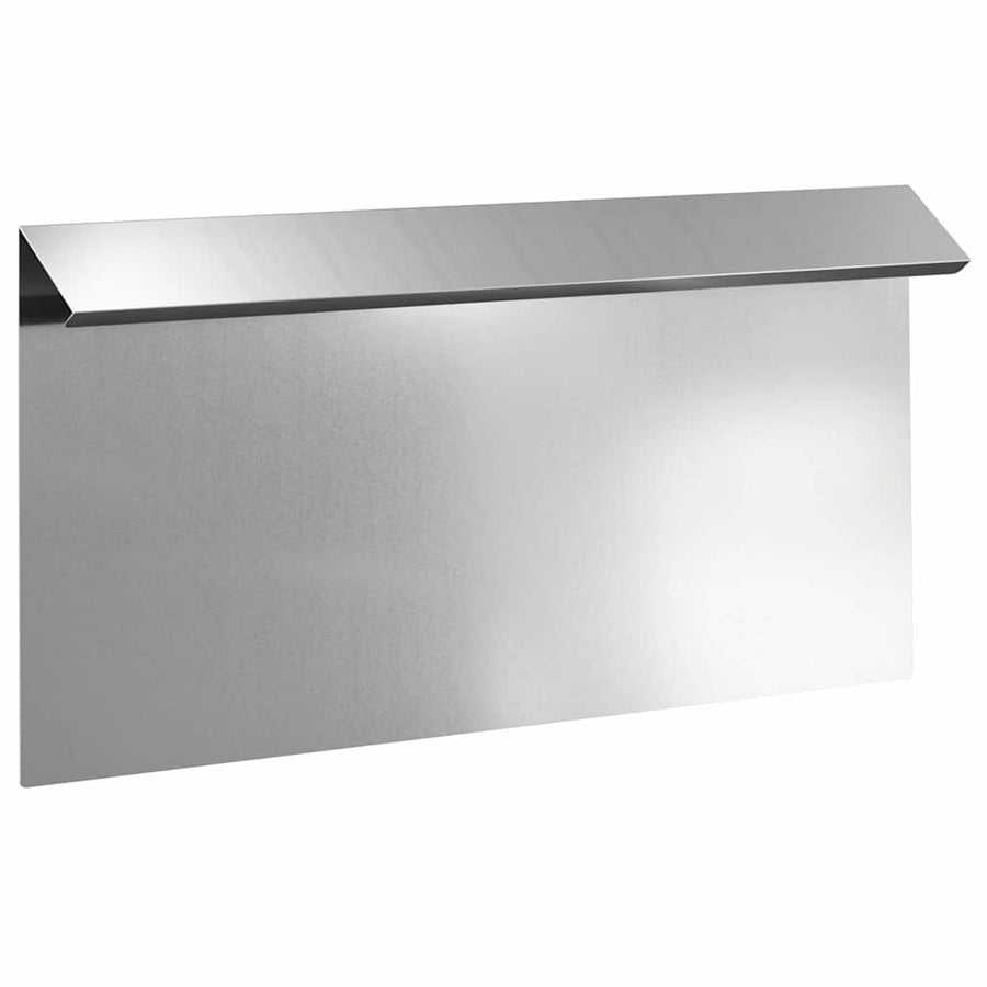 Slakkenhekje Zilver 50 x 3,5 x 25 cm Gegalvaniseerd staal