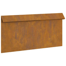 Slakkenhekje Roestig 50 x 3,5 x 25 cm Cortenstaal