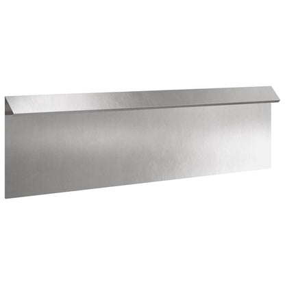 Slakkenhekje Zilver 100 x 3,5 x 25 cm Roestvrij staal