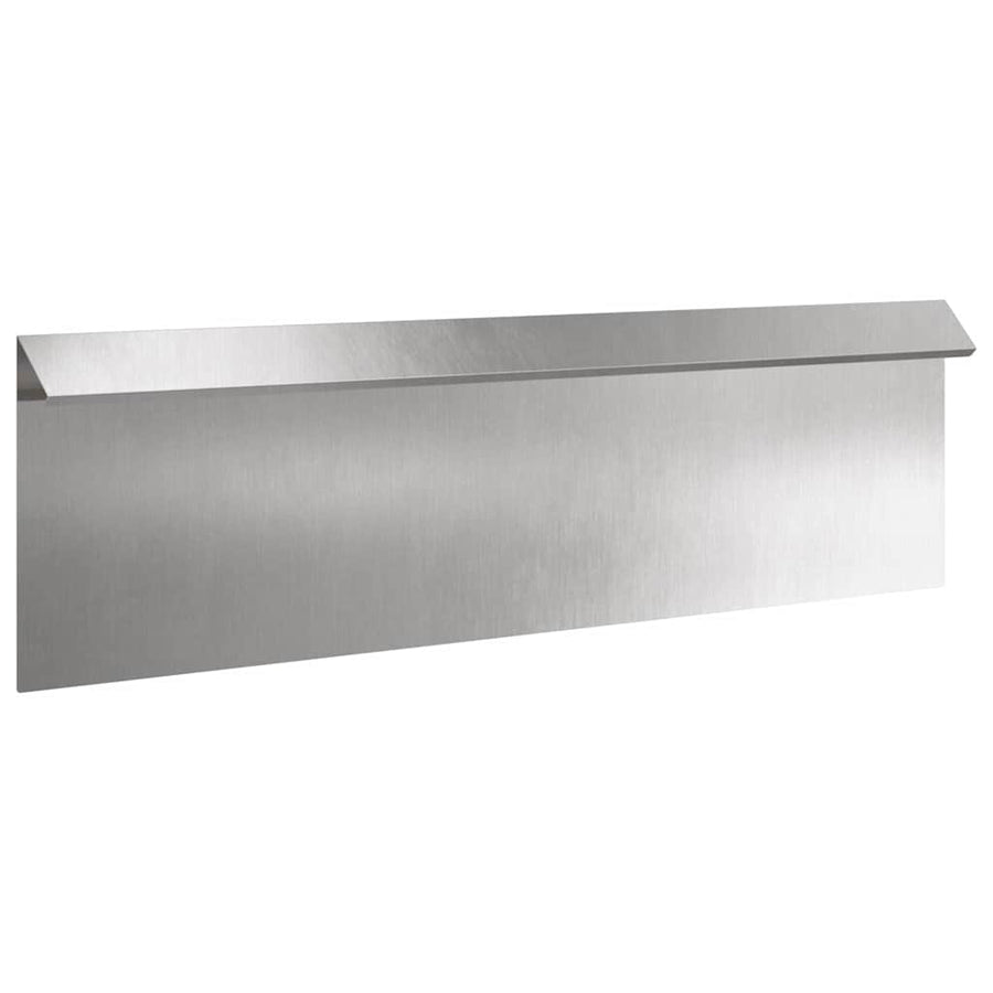 Slakkenhekje Zilver 100 x 3,5 x 25 cm Roestvrij staal