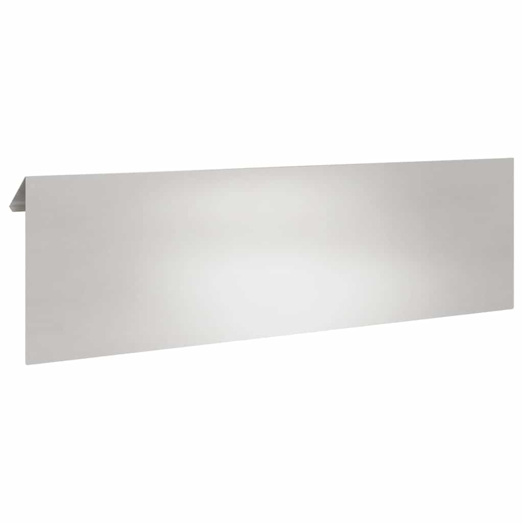 Slakkenhekje Zilver 100 x 3,5 x 25 cm Roestvrij staal