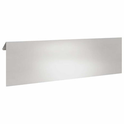 Slakkenhekje Zilver 100 x 3,5 x 25 cm Roestvrij staal