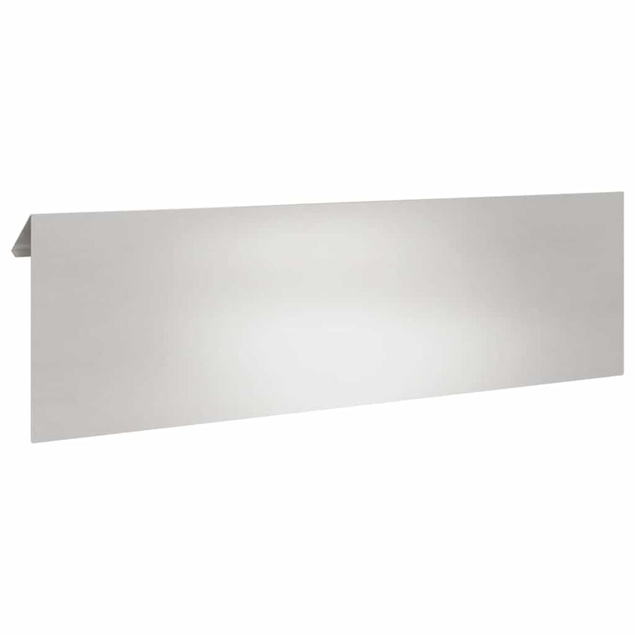Slakkenhekje Zilver 100 x 3,5 x 25 cm Roestvrij staal