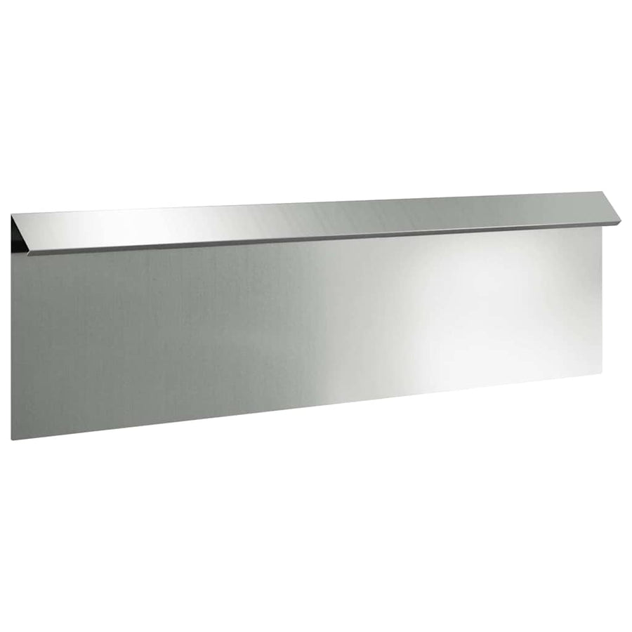 Slakkenhekje Zilver 100 x 3,5 x 25 cm Gegalvaniseerd staal