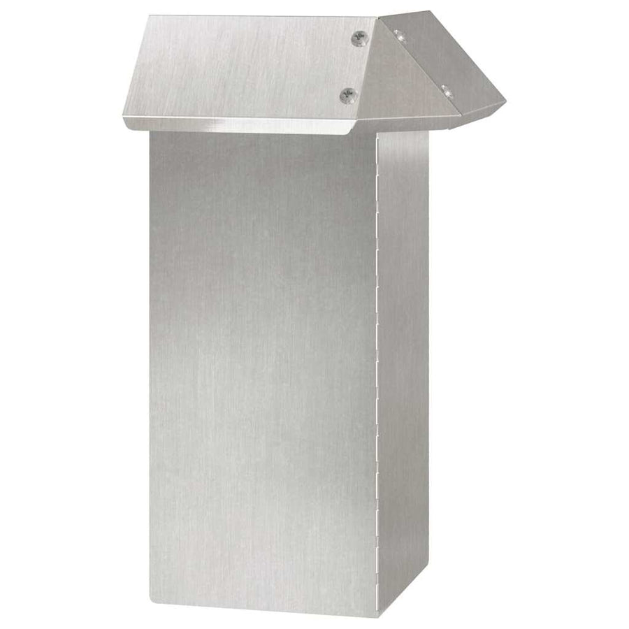 Slakkenhekje Zilver 13,5 x 13,5 x 25 cm Roestvrij staal