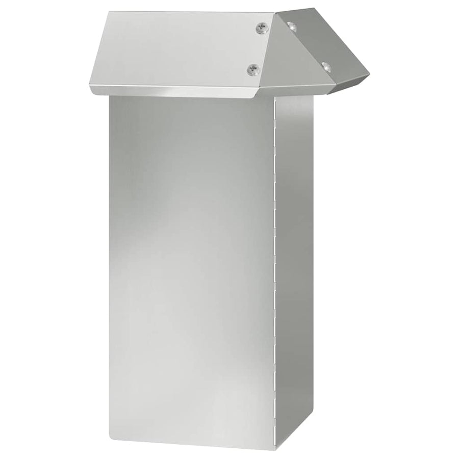 Slakkenhekje Zilver 13,5 x 13,5 x 25 cm Gegalvaniseerd staal