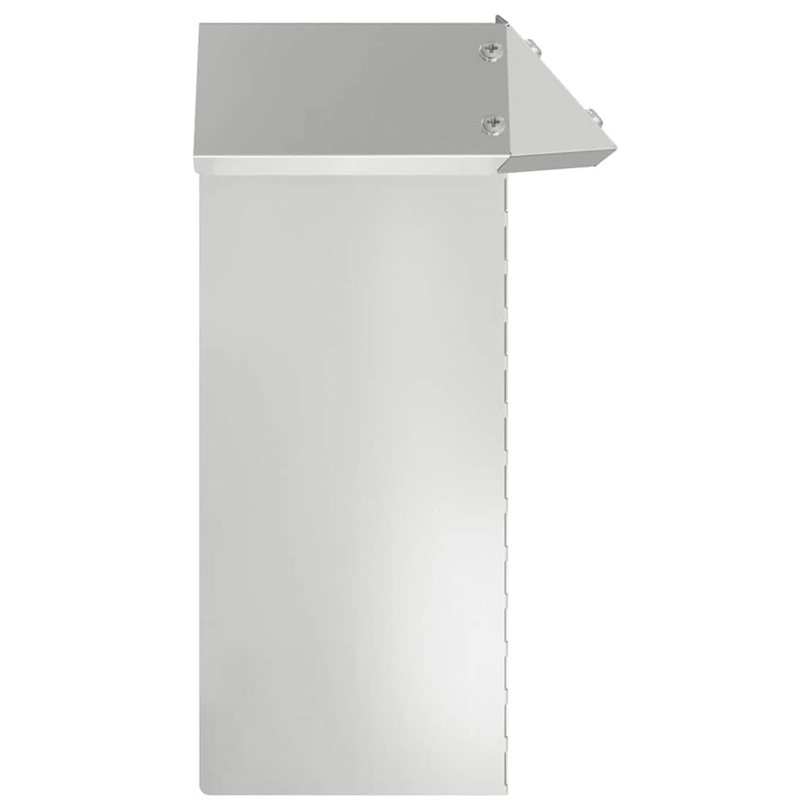 Slakkenhekje Zilver 13,5 x 13,5 x 25 cm Gegalvaniseerd staal