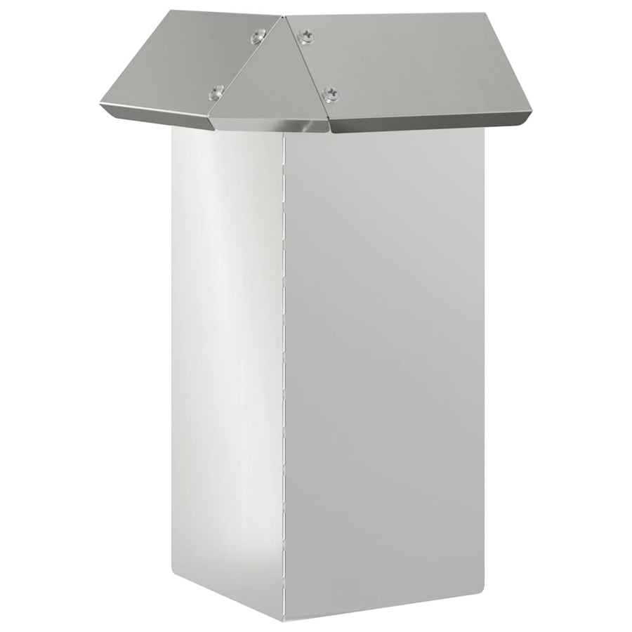Slakkenhekje Zilver 13,5 x 13,5 x 25 cm Gegalvaniseerd staal