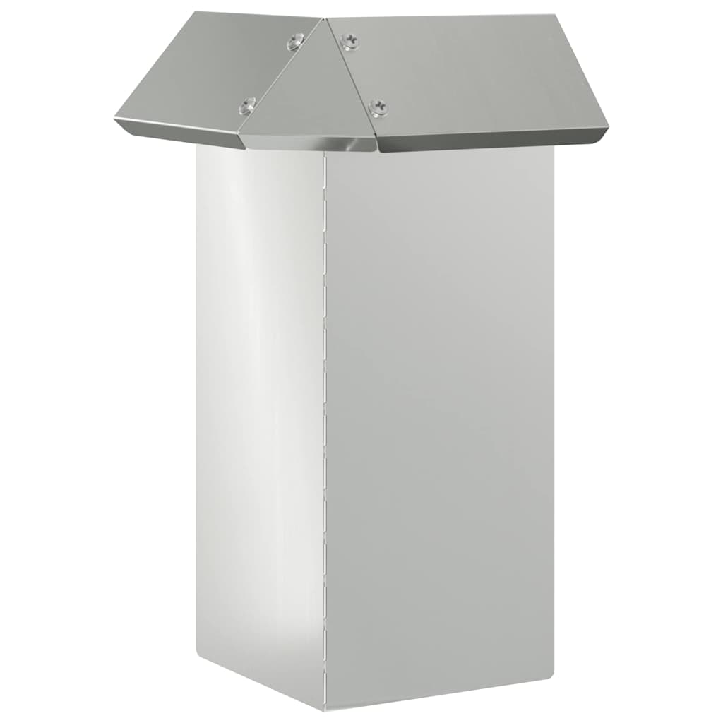 Slakkenhekje 4 pcs Zilver 13,5 x 13,5 x 25 cm