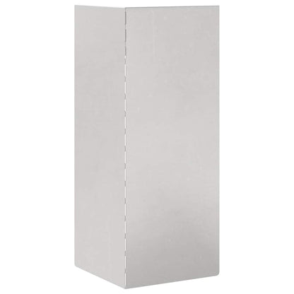Slakkenhekje Zilver 10 x 10 x 25 cm Roestvrij staal