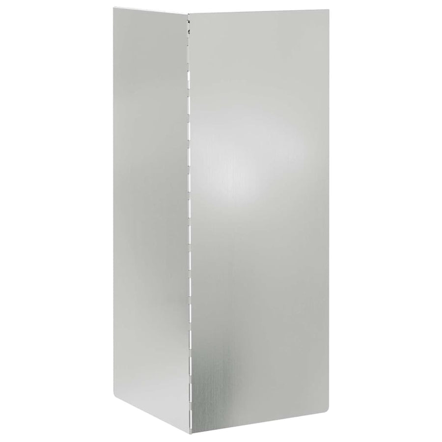Slakkenhekje Zilver 10 x 10 x 25 cm Gegalvaniseerd staal