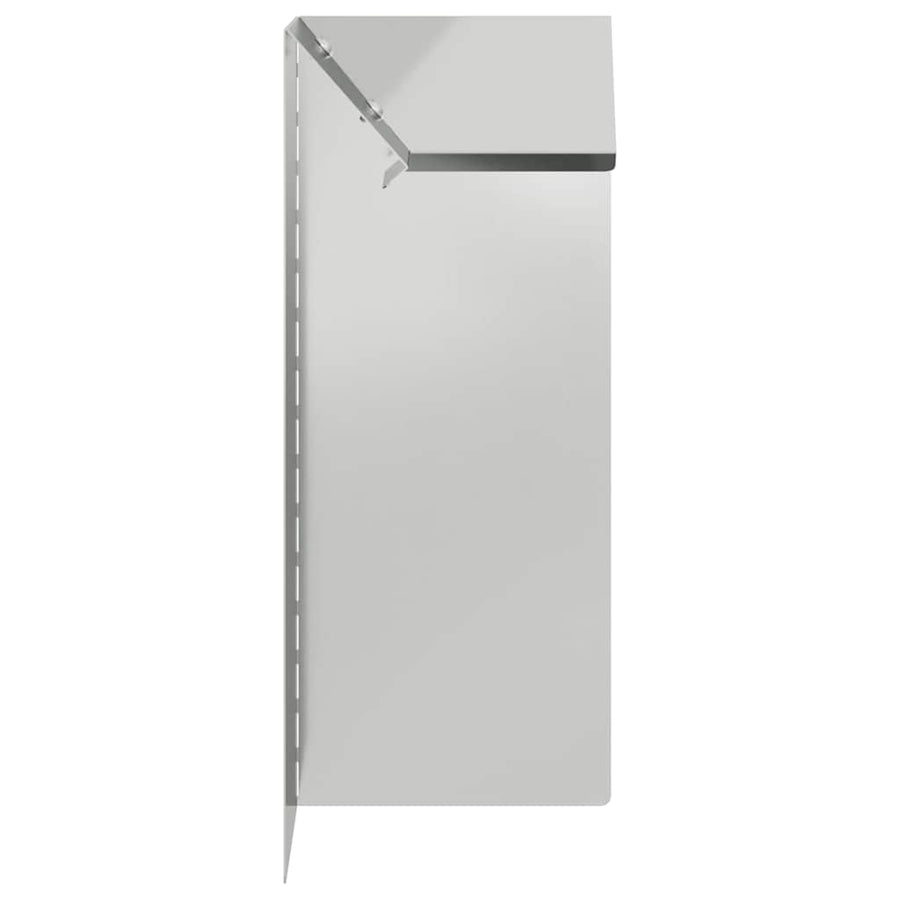 Slakkenhekje Zilver 10 x 10 x 25 cm Gegalvaniseerd staal