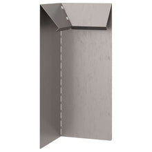 Slakkenhekje 4 pcs Roestig 10 x 10 x 25 cm Cortenstaal