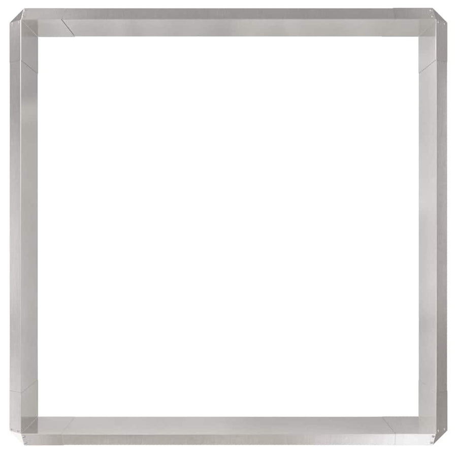Slakkenhekken 8 pcs Zilver Roestvrij staal
