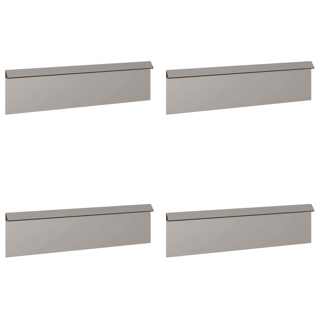 Slakkenhekken 8 pcs Roestig Cortenstaal