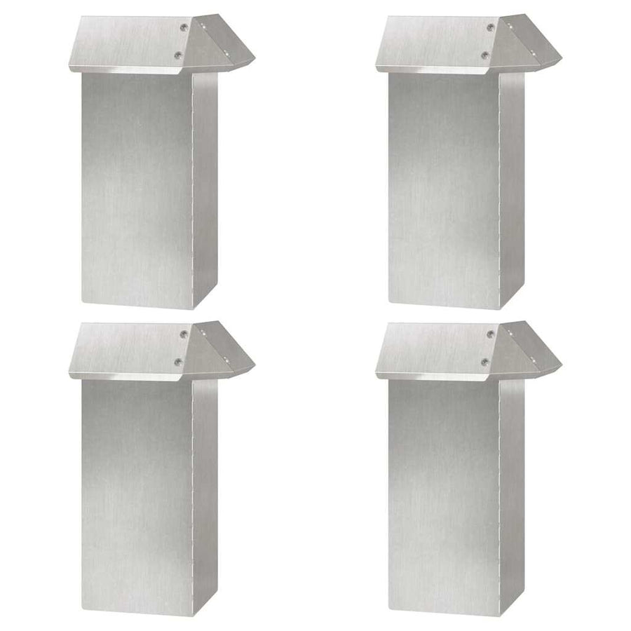 Slakkenhekken 12 pcs Zilver Roestvrij staal