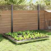 Slakkenhekken 12 stuks 100x25 cm gegalvaniseerd staal