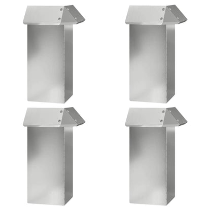 Slakkenhekken 12 pcs Zilver Gegalvaniseerd staal