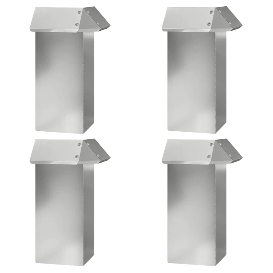 Slakkenhekken 12 pcs Zilver Gegalvaniseerd staal