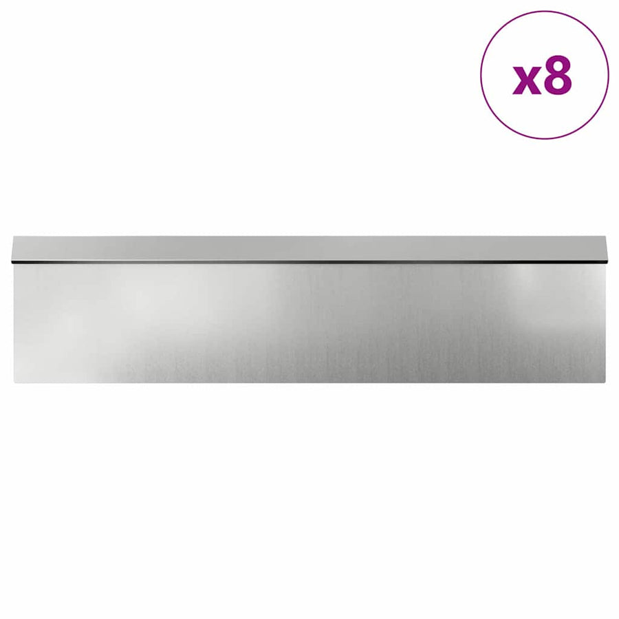 Slakkenhekken 12 pcs Zilver Gegalvaniseerd staal