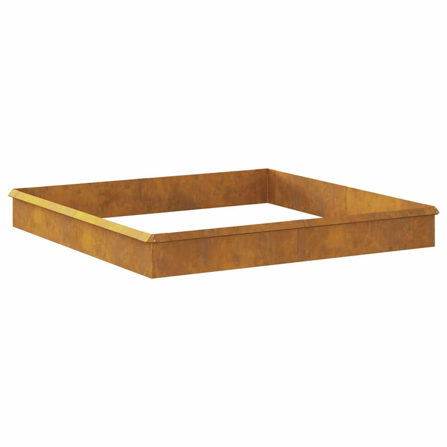Slakkenhekken 12 pcs Roestig Cortenstaal