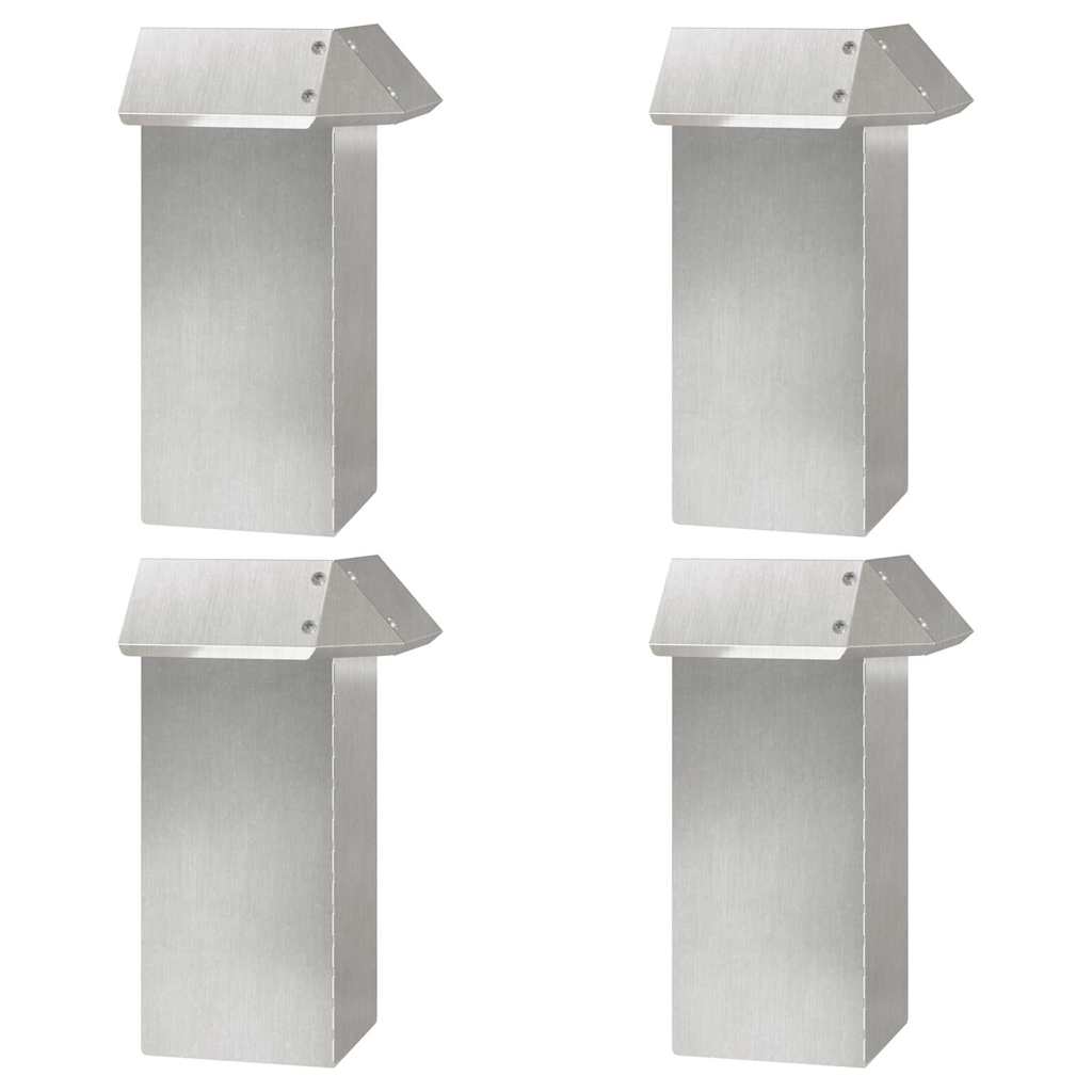 Slakkenhekken 20 pcs Zilver Roestvrij staal