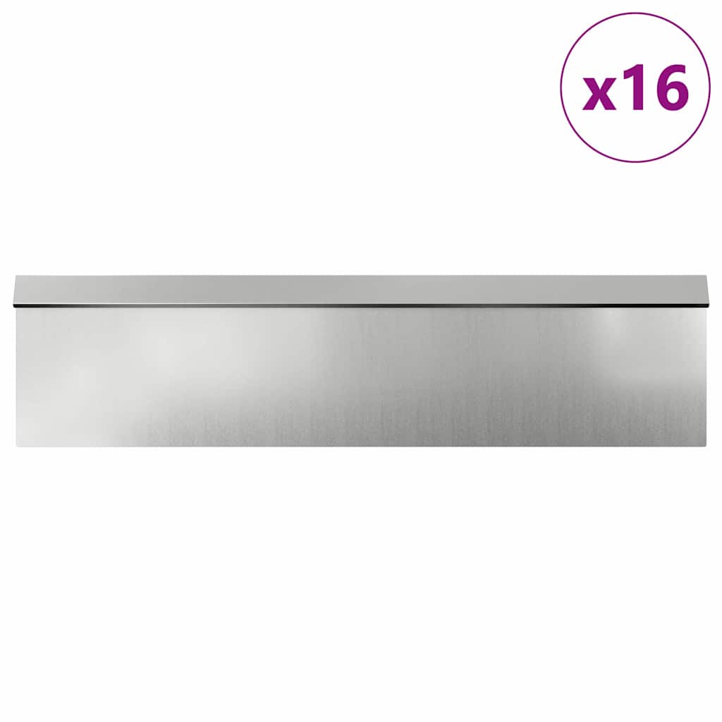 Slakkenhekken 20 pcs Zilver Gegalvaniseerd staal