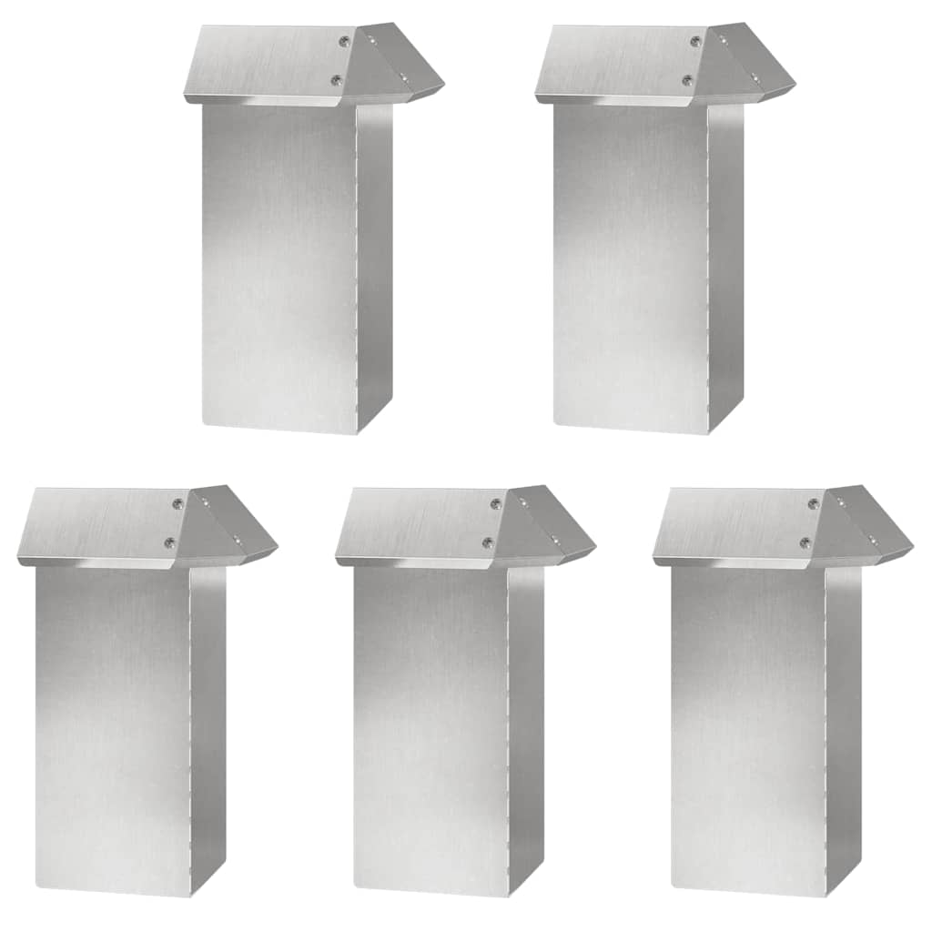 Slakkenhekken 16 pcs Zilver Roestvrij staal