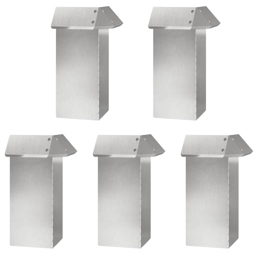 Slakkenhekken 16 pcs Zilver Roestvrij staal